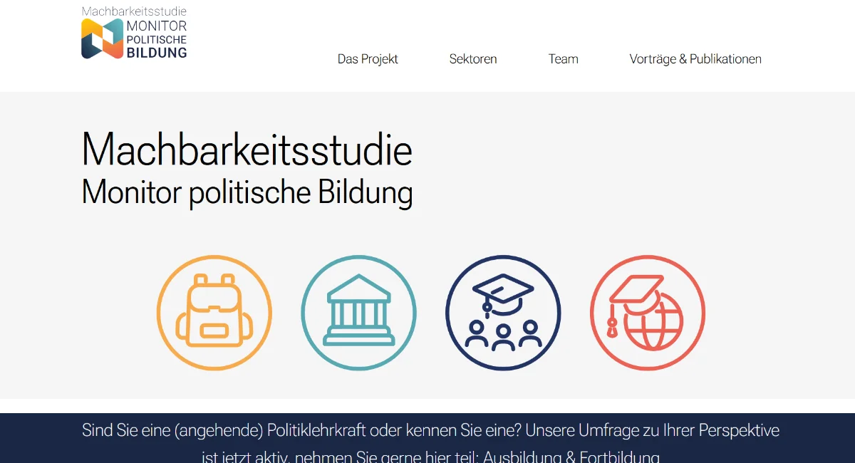 Screenshot der Website bericht-pb.de